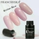 thumbnail image 3 of FRANCHESKA 14 Colors Nail Art Color Base Gel 2 In 1 Glitter Camouflage Base Gel 30ml Gel Nail Polish Nails Fast Dry, 3 of 5