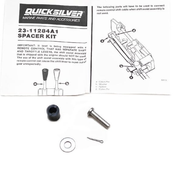 NLA-New Mercury Mercruiser Quicksilver OEM Part # 23-11284A 1 SPACER KIT