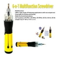 thumbnail image 5 of 6-N-1 Multifunction Screwdriver Portable Easy Storage Quick Fix Simple Tool. 9'' W X 2'' H X 1.5'' D, 5 of 5