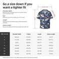 thumbnail image 5 of Goofa Forest Elk Printed Men's Casual Short-sleeved Shirt,Lightweight Breathable Button-down,Summer Casual men's top,Versatile Fashion shirt-Small, 5 of 7