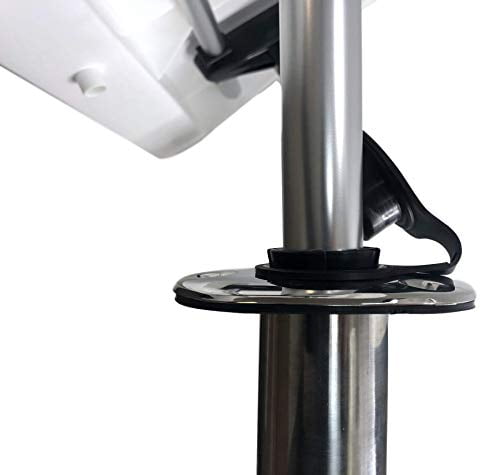Pactrade Marine Fishing Deluxe Large Bait Fillet Cutting Board Rod Holder Mount