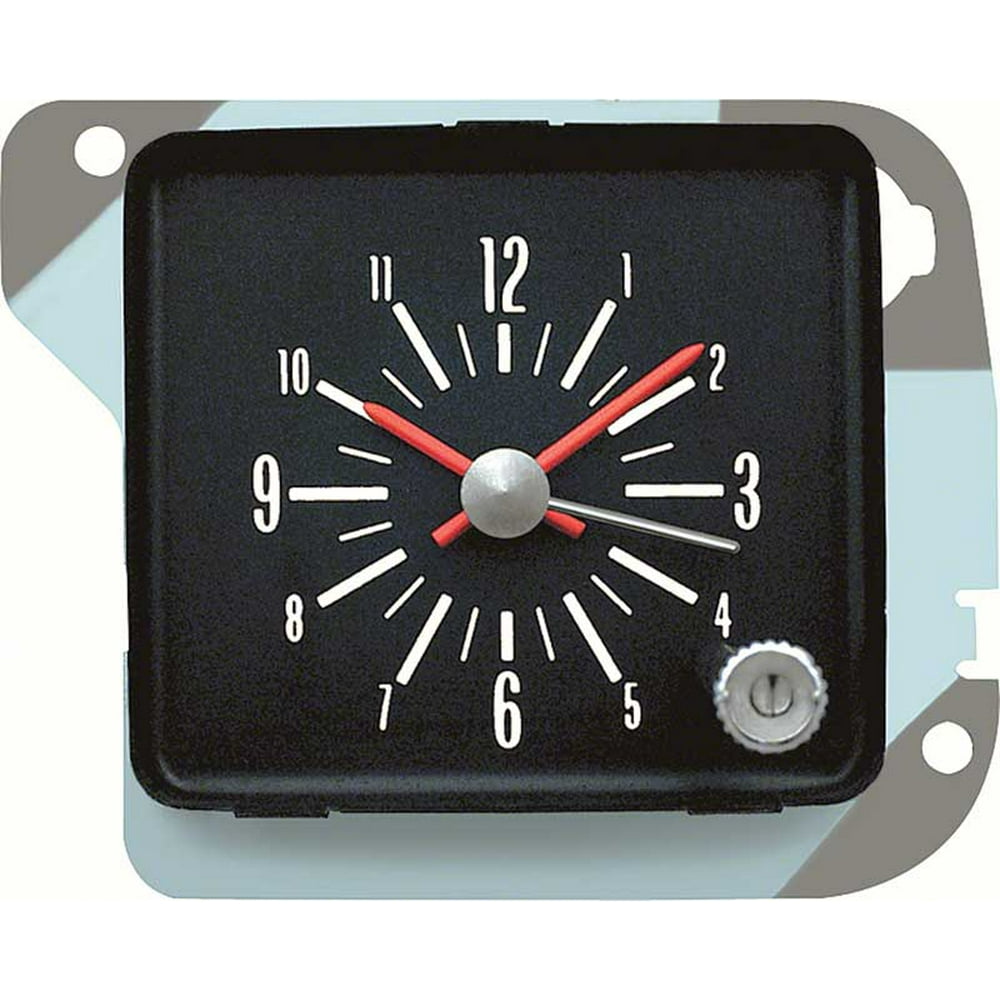 OER 994125 19691974 Chevrolet Nova InDash Clock with Quartz Movement
