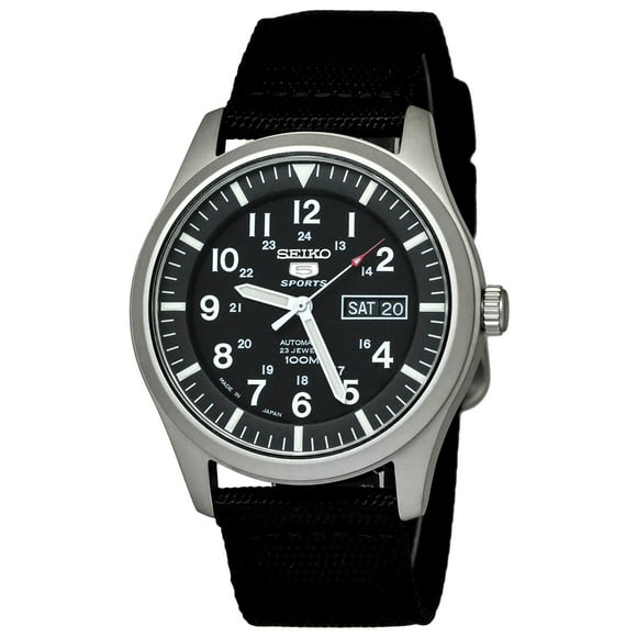 Seiko 5 Sports SNZG15J1 Black Dial Watch