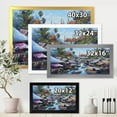thumbnail image 4 of Designart 'Ancient Waterside Life I' Traditional Framed Art Print, 4 of 4