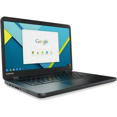 Restored Lenovo Chromebook N42 - 14" Intel Celeron N3060 1.6 GHz 4GB RAM 16GB Storage - Black (Refurbished)