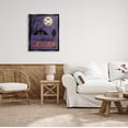 thumbnail image 2 of Stupell Industries Let's Hang Halloween Bats Graphic Art Jet Black Floating Framed Canvas Print Wall Art, Design by Linda Birtel, 2 of 8