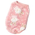 thumbnail image 2 of SPRING PARK Winter Dog Clothes Warm Dog Shirts Soft Fleece Puppy Clothes Cartoon Pattern Coral Fleece Dog Sweatshirt Winter Outfits Dog Sweater for Small Pets Dog Cat, 2 of 7
