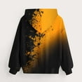 thumbnail image 6 of CYRBOKO Boys Sweatshirts, Long Sleeve Gradient Printed Casual Hooded Pullover Tops Orange Size 5-6 T, 6 of 7