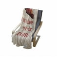 thumbnail image 4 of Drinking Saying Soft Flannel Fleece Blanket, Funny Fish in Wine Bottle Pouring in a Glass on Vintage Rays, Cozy Plush for Indoor and Outdoor Use, 70" x 90", Champagne and Vermilion, by Ambesonne, 4 of 6