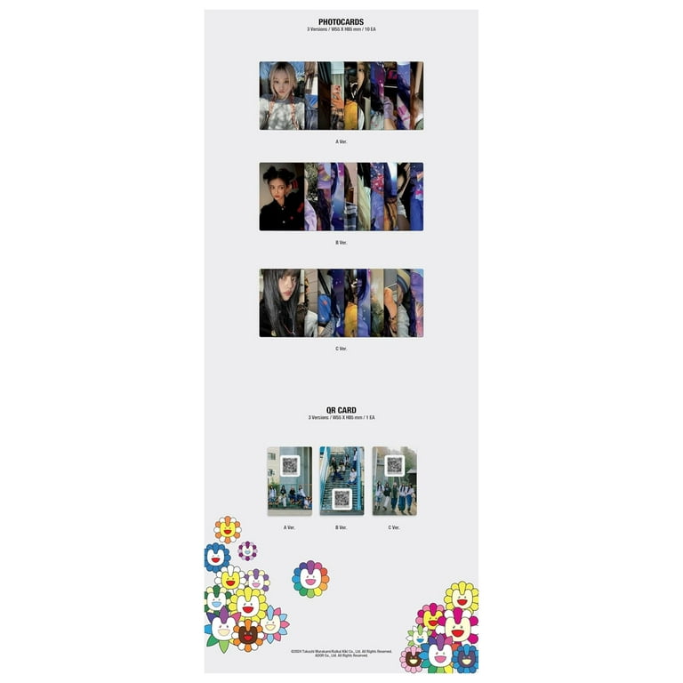 NewJeans Supernatural NJ X MURAKAMI Japan Double Single