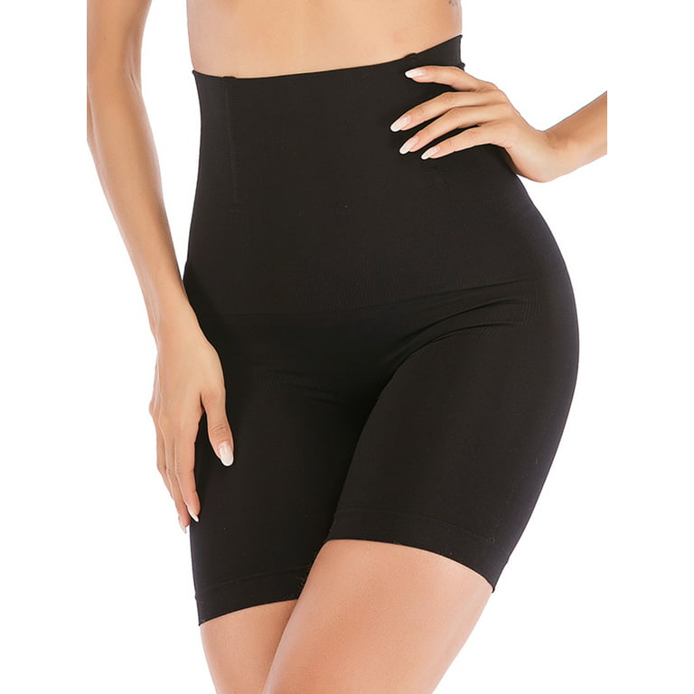 Defitshape Women's High Waisted Shapewear Butt Lifting Body Shaper Sexy  Firm Tummy Control Extra Firm Firm Control Shapewear Shorts Black 12
