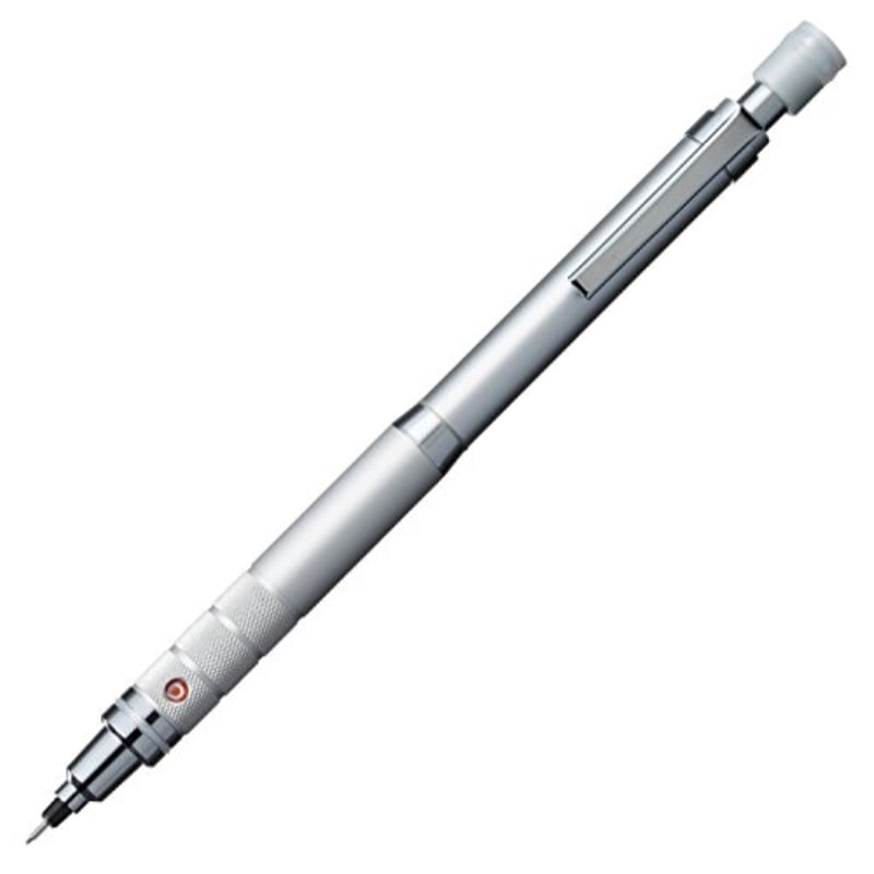 NEW Uni Kuru Toga Silver 0.5mm Roulette Model Mechanical Pencil M510171P.26