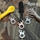 thumbnail image 2 of Paracord de acero inoxidable Tensor de 3 orificios Ajustador de amarre rápido Conector de hebilla de cuerda de viento Actividad al aire libre Senderismo Camping Mochilero Picnic Amarre Carpa Toldo de Namotu YZY1116, 2 of 7