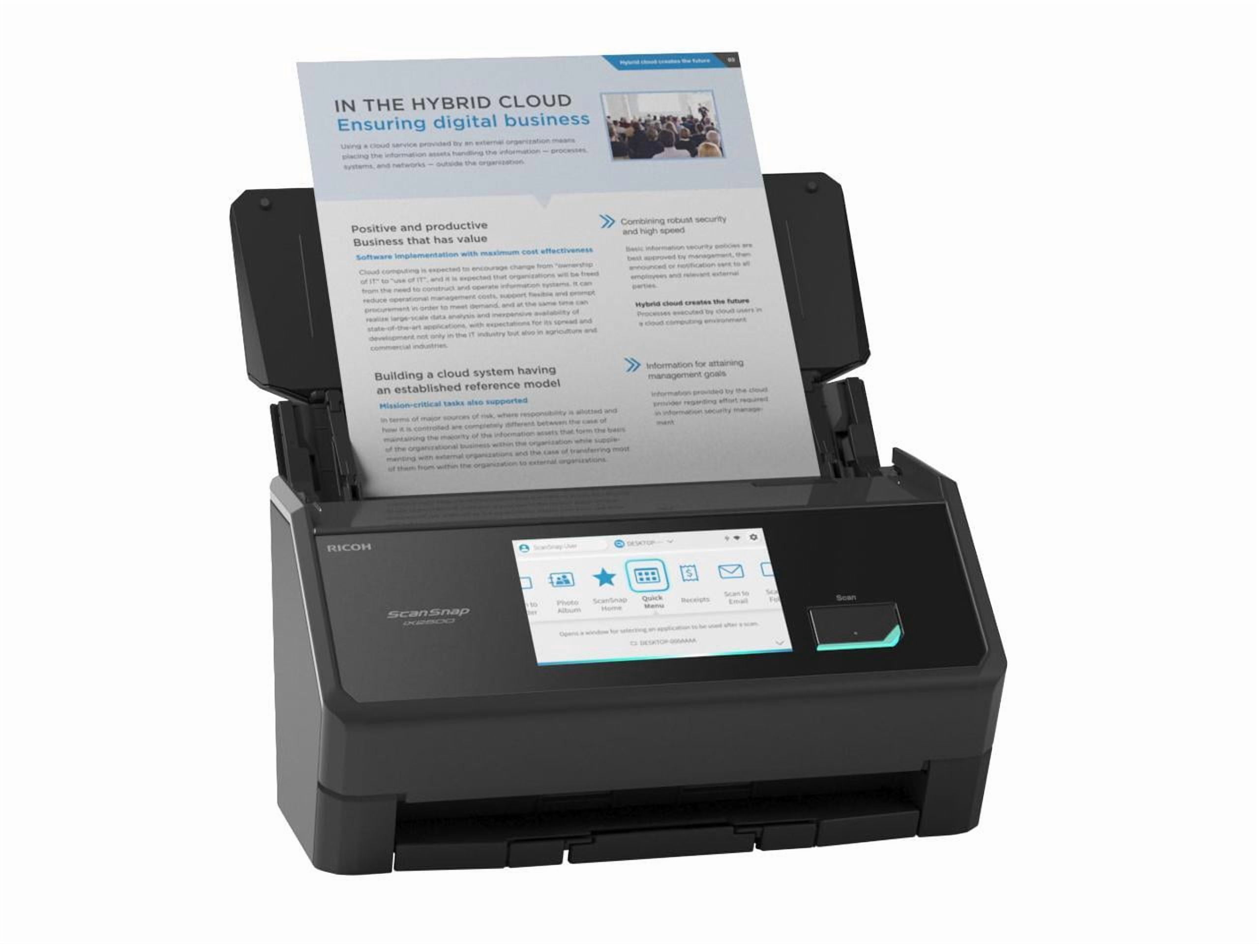 Ricoh ScanSnap iX2500 600dpi Large Format ADF/Manual Feed Scanner PA03860B005