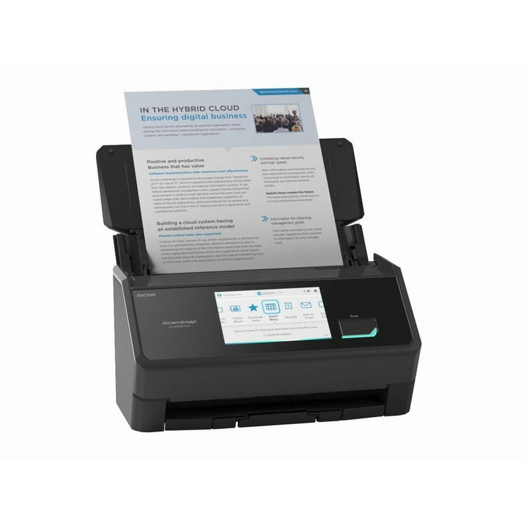 Ricoh ScanSnap iX2500 Large Format ADF/Manual Feed Scanner