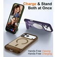 thumbnail image 3 of Funda Delgada Mate con Soporte Oculto para iPhone 17 Pro Max 6.9", Negro, 3 of 7