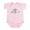 Petal Pink, variant on CafePress - Little Mr Fix It Infant Bodysuit - Baby Light Bodysuit, Size Newborn - 24 Months