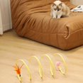 thumbnail image 3 of Cat Tunnel Collapsible Pet Interactive Toy Toy Playing Training Rabbits Small Animals Portable for Kitten, 3 of 9