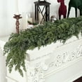 thumbnail image 6 of AUDeals Christmas Cedar Garland Artificial Greenery Garland for Holiday Decor Winter Pine Garland for Mantel Table Wall Decor Home Christmas Decorations Indoor Outdoor Use, 6 of 9