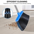 thumbnail image 6 of Broom and Dustpan Set with 52-inch Adjustable Handle, Hair Cleaning Dustpan Teeth, Home Kitchen Office Floor Cleaning Combo, Grey and White, 6 of 7
