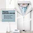 thumbnail image 2 of  220V Portable Electric Clothes Dryer Foldable Heater Rack Wardrobe Air Drying Machine, 2 of 11