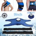 thumbnail image 3 of Pain Relief Therapy Reusable Ice Bag Pack+wrap Belt For Knee Shoulder Back, 3 of 3
