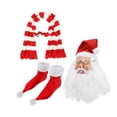 thumbnail image 1 of Máscara de Papá Noel Salvador con calcetines, 1 of 10