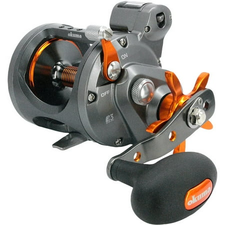 Okuma Cold Water Line Counter Trolling 4.2:1 Conventional Reel, Right Hand - (Best Walleye Trolling Reel)