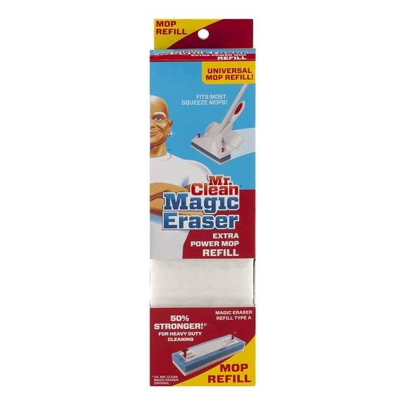 Mr. Clean 446269 Magic Eraser Power Squeeze Floor Mop Clean Sponge Refill