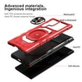 thumbnail image 3 of Cass Creations Case for Samsung Galaxy S22 ULTRA 5G, Advanced Armor Full Body Hybrid Shock Proof Bumper Protective Phone Cover - Red, 3 of 5