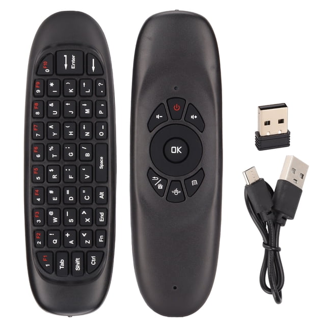 Air Mouse multifunción 2,4 GHz receptor USB inalámbrico Plug and Play sensible Control preciso control remoto de PC para PC TV
