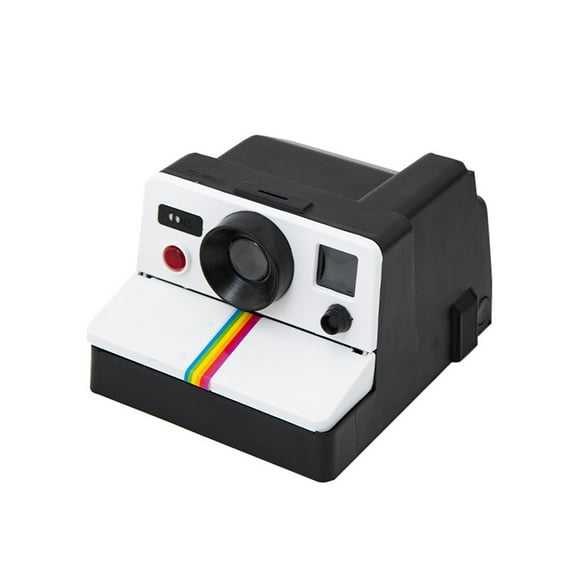 Injueey Caja de rollo de soporte de papel, accesorios para el hogar con forma de cámara Retro, accesorio interesante DIY, suministros para el Juegos de accesorios de baño