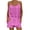 Purple, variant on Curuila 2 Piece Sets For Women Solid Color Sleeveless Square Neck Shirt With Shorts Breathable Soft Outfit Set Black Size L