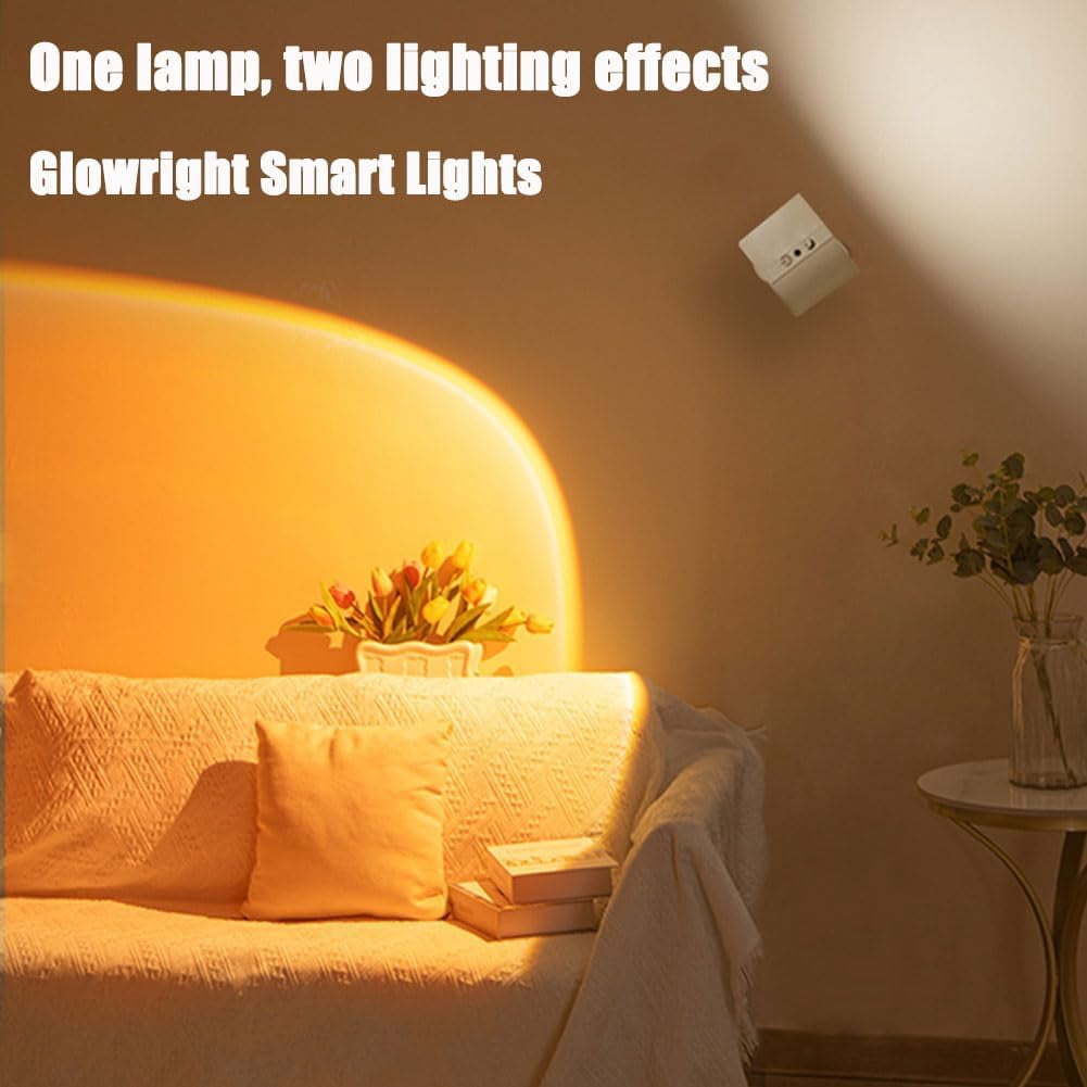 Smart Lights Wall Lamp, LED Wall Light for Pictures, Rechargeable 3 Color Temperatures Dimmable Magnetic 360° Rotation Cordless Wall Sconce for Study Bedroom Reading Hallway Bedside (2Set Black)