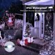 thumbnail image 4 of Luces de cadena de árbol de Navidad, 22M 200 LED Luces de hadas impermeables al aire libre 8 modos con temporizador Luces de hadas para árboles de Navidad Fiesta en casa Jardín Cumpleaños, Blanco frío brillar Electrónica, 4 of 5