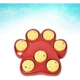 thumbnail image 2 of 1pc Pet Footprint Shaped Slow Feeder Pet Prevent Choking Puppy Toy, 2 of 5