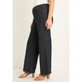 thumbnail image 3 of June & Vie Women's Plus Size Curvie Fit Wide-Leg Jeans, 3 of 4