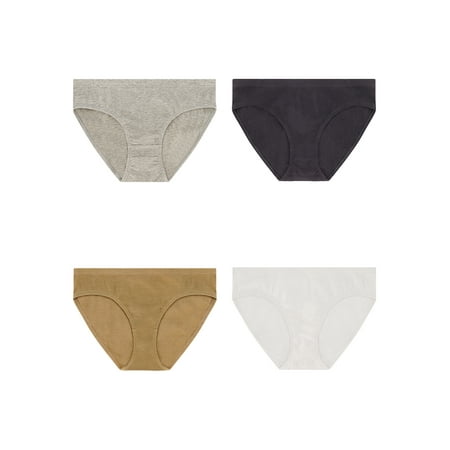 

Best Fitting Panty Women s Cotton Stretch Rib Bikini 4 Pack