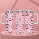 thumbnail image 1 of Hello Kitty Vaso Stanley aislado genérico, 1 juego de vaso de 40 onzas con asa y tapa de popote, taza aislada reutilizable de acero inoxidable para botella de agua, vaso de 40 onzas con asa, 1 of 3