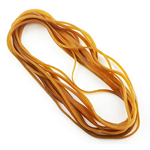 Weoxpr 100 Pcs 8" Large Rubber Bands Trash Can Band Elastic Bands for
