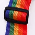 thumbnail image 4 of Rainbow Color Adjustable Luggage Packing Strap Suitcase Rainbow color luggage packing Security Belt Password Lock Outdoor Travel Protection, 4 of 4
