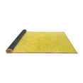 thumbnail image 2 of Ahgly Company Indoor Rectangle Solid Yellow Modern Area Rugs, 2' x 3', 2 of 4
