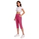thumbnail image 4 of TaTaai Women Stretch Yoga Pants Capri Length High Waisted Buttery Soft Workout Tights Non-See-Through Athletic Leggings for Gym Lounge Work Gift, 4 of 7