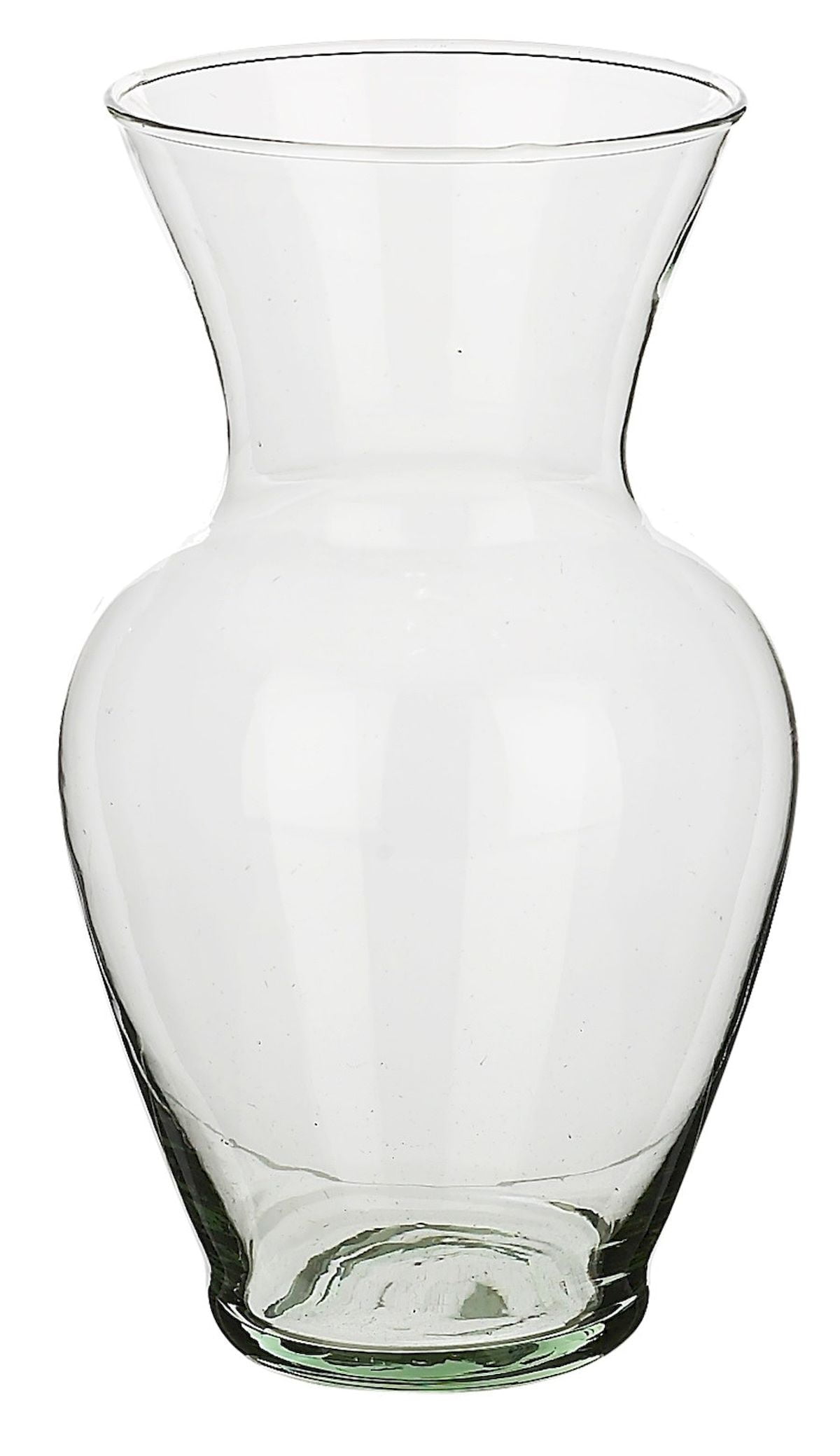 Spring Garden Clear Recycled Glass Vase