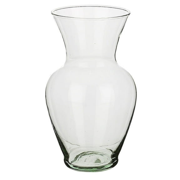 Spring Garden Clear Recycled Glass Vase