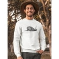 thumbnail image 2 of Snail Sketch Sweatshirt Men -Image by Shutterstock, Male 5X-Large, 2 of 4