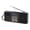 Black, variant on Ethern Multiband Portable Radio Rechargeable Mini Speaker Stereo Audio Pocket Radio for Blue