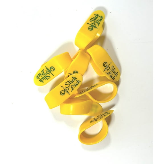 Fred Kelly Thumb Picks Slick Picks Delrin Light Large Size 8 Pack