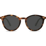 Retro Round Polarized Sunglasses for Women Men Classic Vintage Sunnies SJ2069