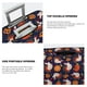 thumbnail image 3 of Fotbe Turkey And Thanksgiving Funda Protectora para Equipaje, Antirrayones y Resistente a la Suciedad, Compatible con Maletas de 18 a 32 Pulgadas-Small, 3 of 7